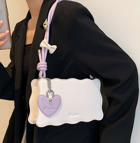 💖Kawai leather Bag  🌷👜 💫