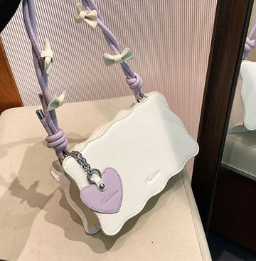 💖Kawai leather Bag  🌷👜 💫
